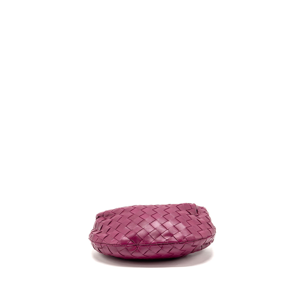 bottega-veneta-mini-jodie-lambskin-dark-pink-ghw