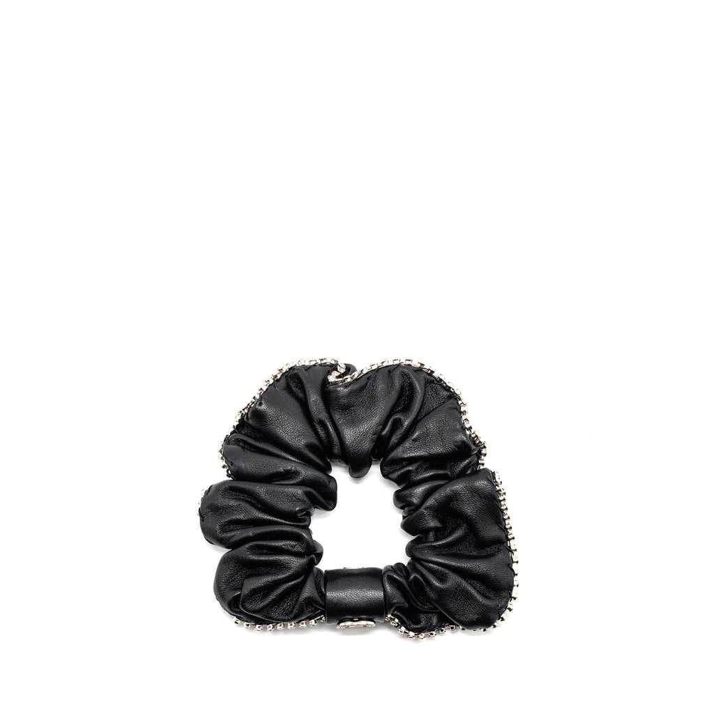 chanel-22b-hair-tie-with-crystal-lambskin-black-shw