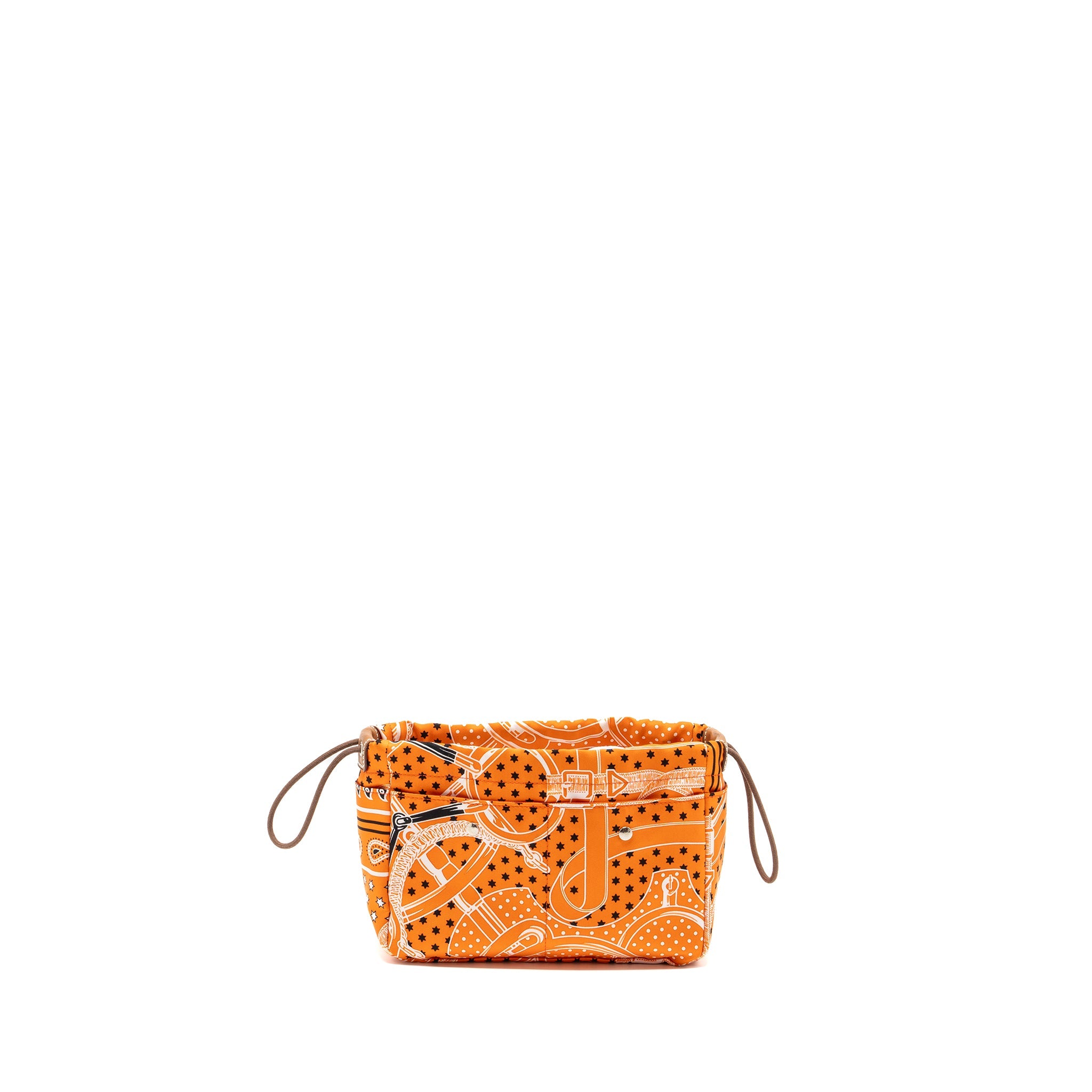 hermes-fourbi-20-pouch-silk-nylon-orange-shw-stamp-x