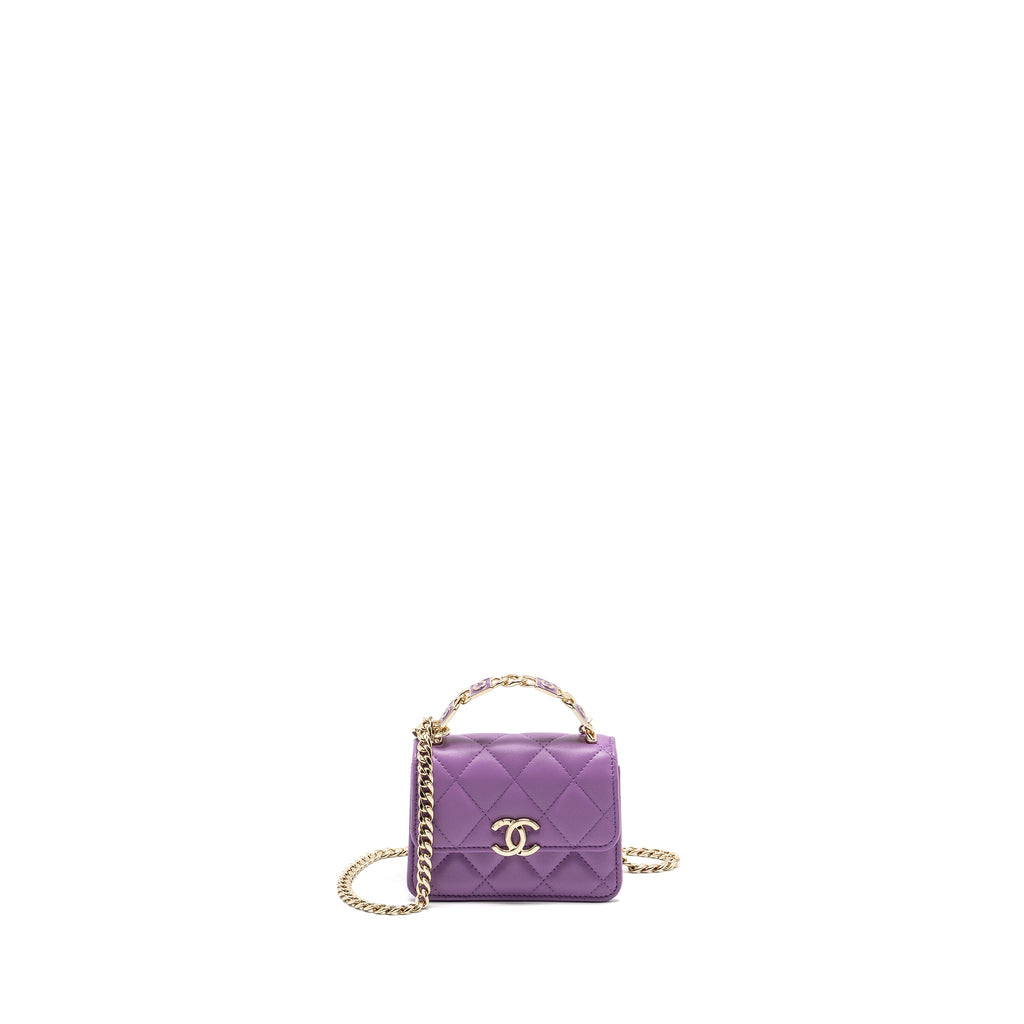 chanel-detailed-top-handle-flap-mini-clutch-with-chain-lambskin-purple-lghw-microchip