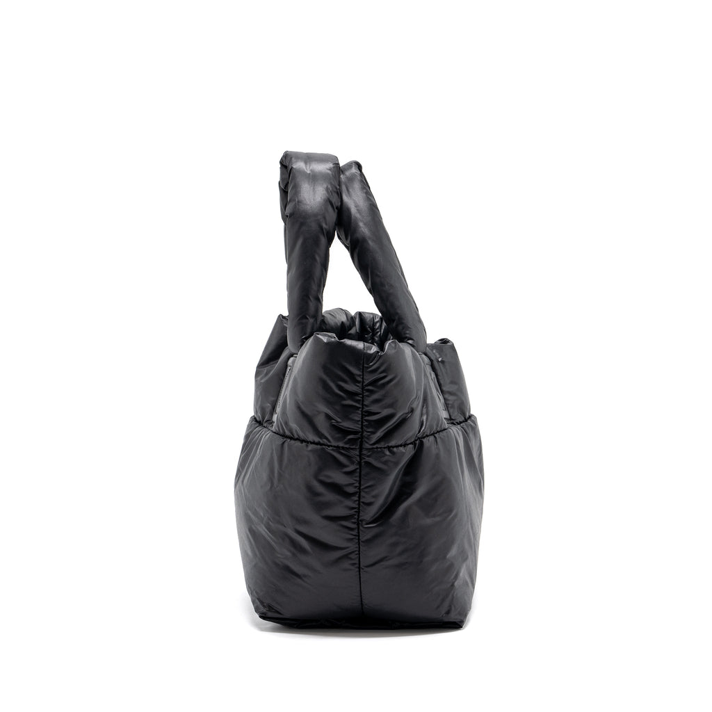 chanel-small-puffy-down-tote-bag-black