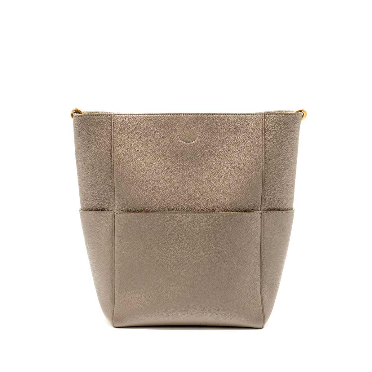 celine-sangle-bucket-bag-grained-calfskin-grey-ghw-2