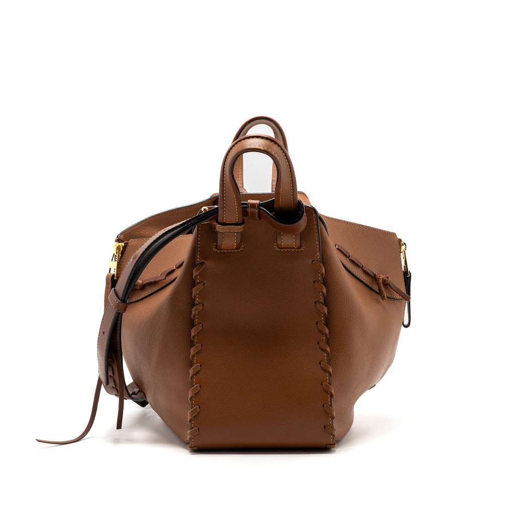 loewe-small-hammock-bag-calfskin-caramel-ghw