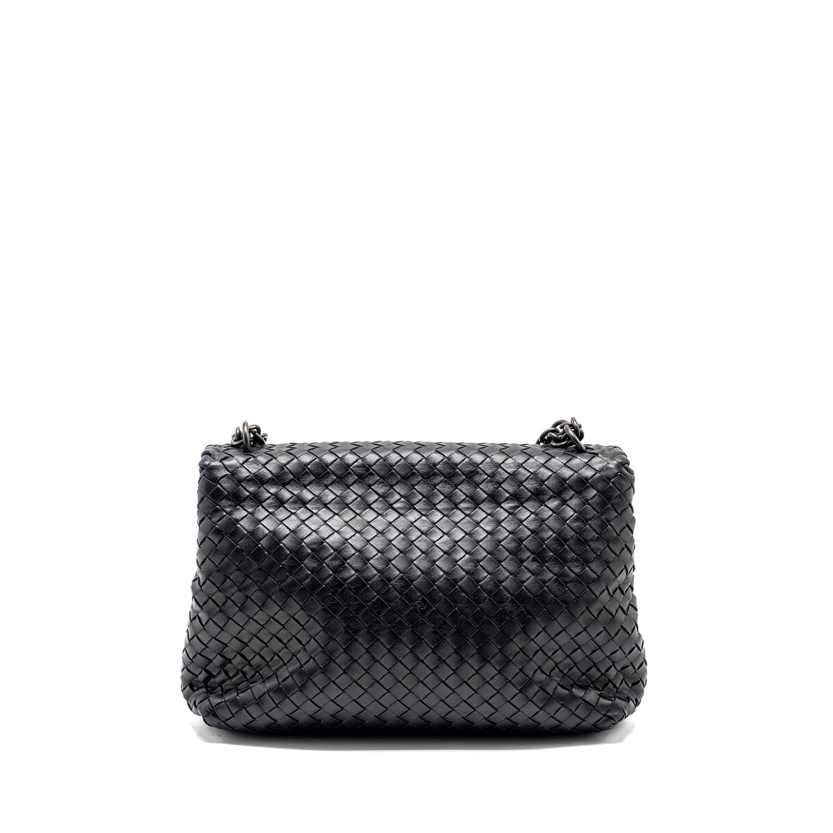 bottega-veneta-olympia-bag-leather-black-with-black-hardware