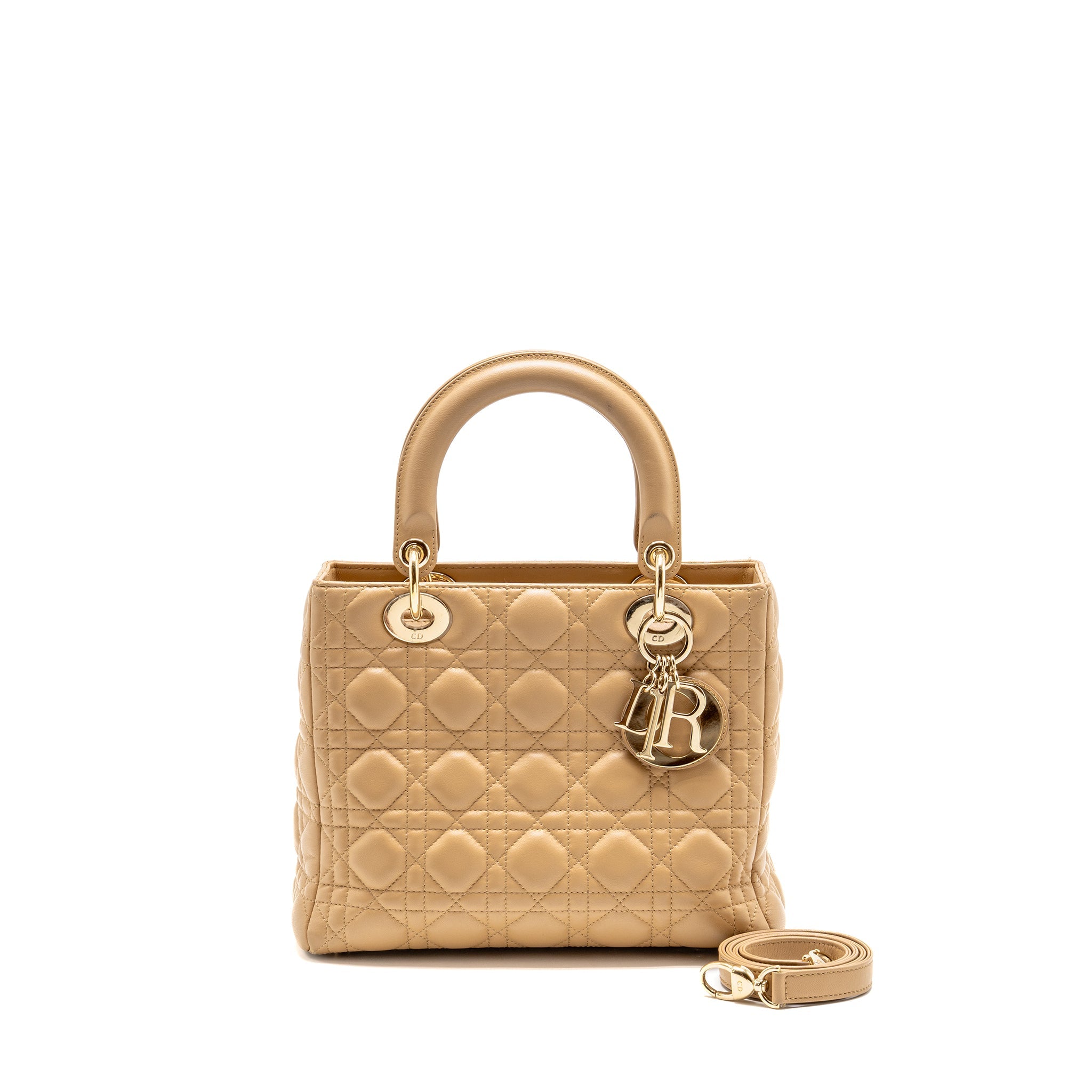 dior-medium-lady-dior-lambskin-beige-lghw-copy