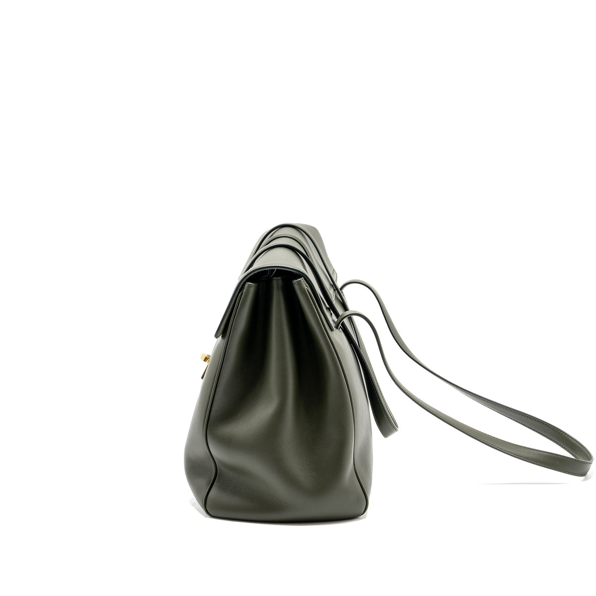 celine-large-soft-16-bag-smooth-calfskin-dark-green-ghw