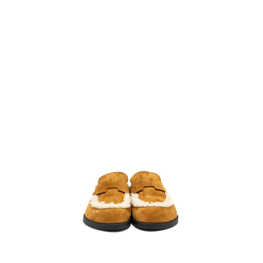 hermes-size-43-mules-homme-go-chevre-velours-beige-ecru