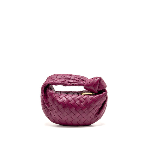 bottega-veneta-mini-jodie-lambskin-dark-pink-ghw