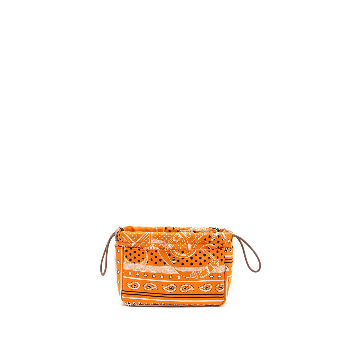hermes-fourbi-20-pouch-silk-nylon-orange-shw-stamp-x