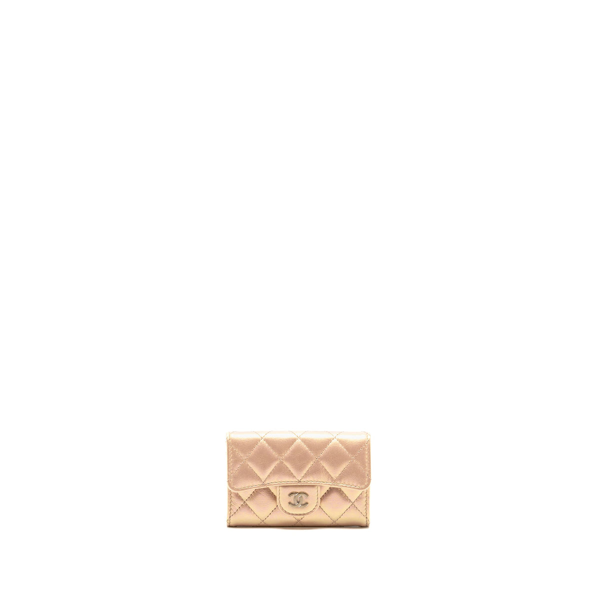 chanel-classic-flap-card-holder-lambskin-iridescent-pink-shw