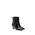 fendi-size-38-ff-print-boots-with-heel-leather-black-shw