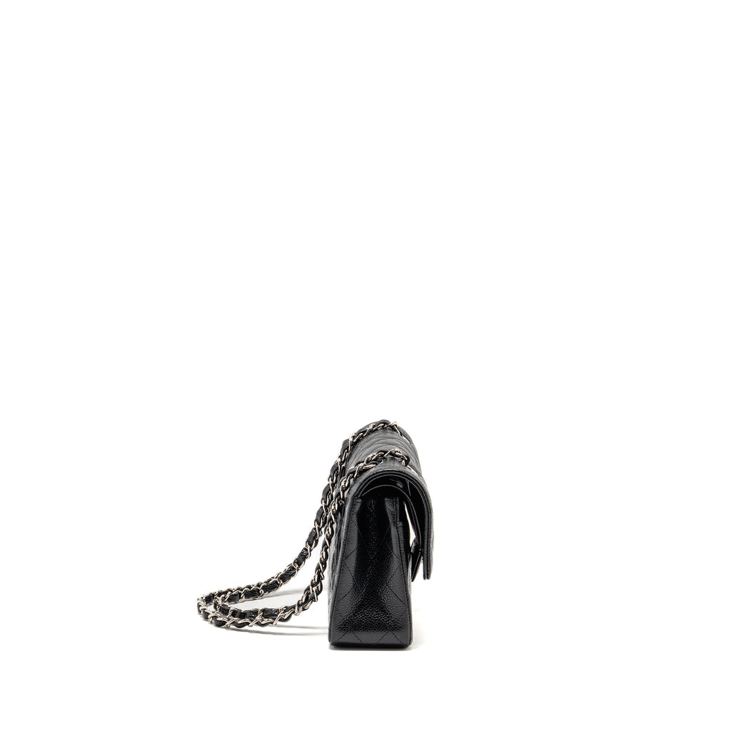 chanel-small-classic-double-flap-bag-caviar-black-shw-copy-1