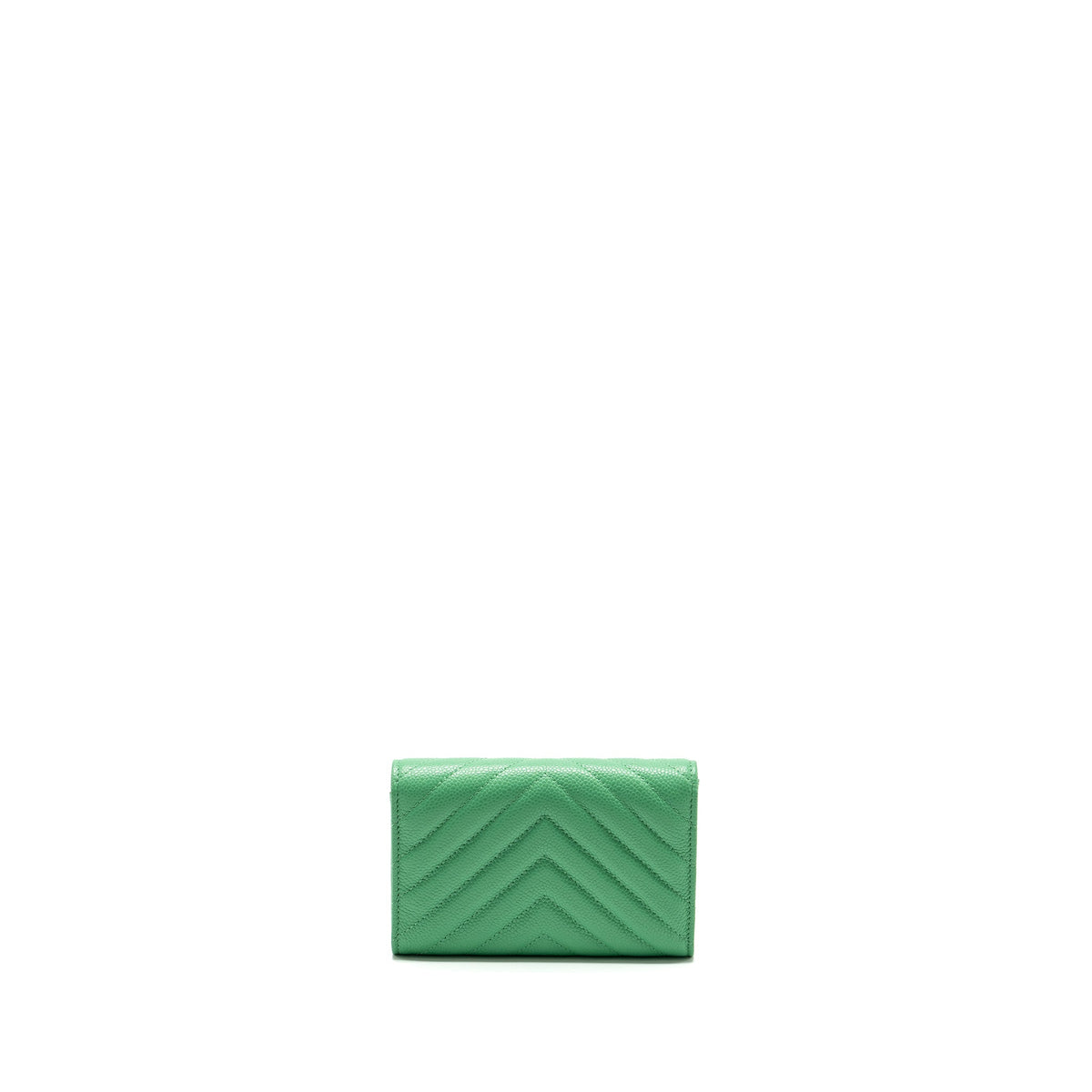 chanel-medium-chevron-quilted-classic-flap-wallet-caviar-green-shw