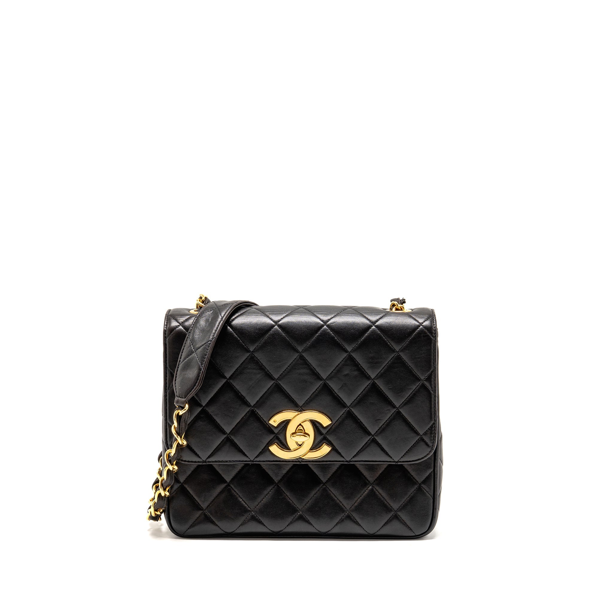 chanel-vintage-large-square-flap-bag-lambskin-black-ghw