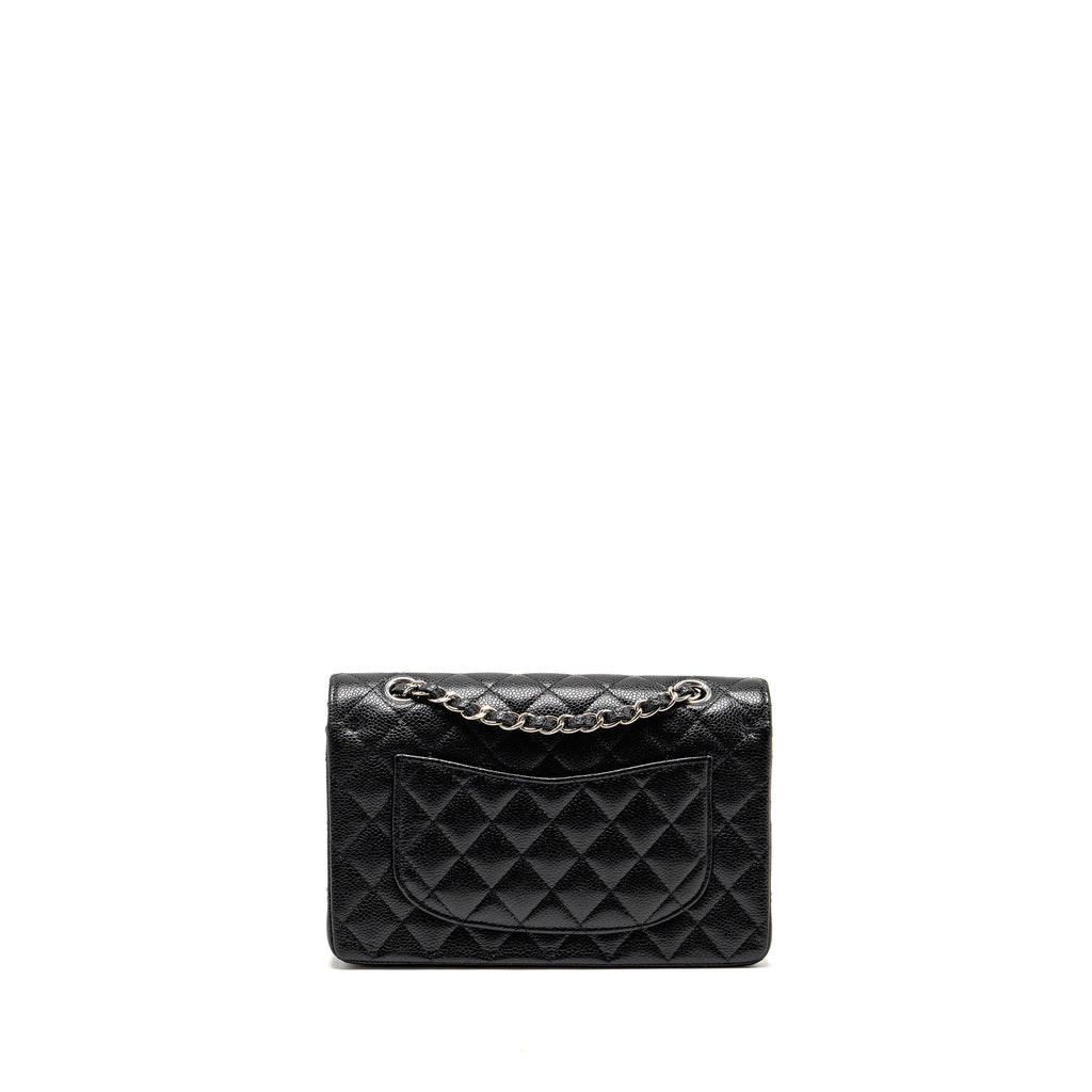 chanel-small-classic-double-flap-bag-caviar-black-shw-copy-1