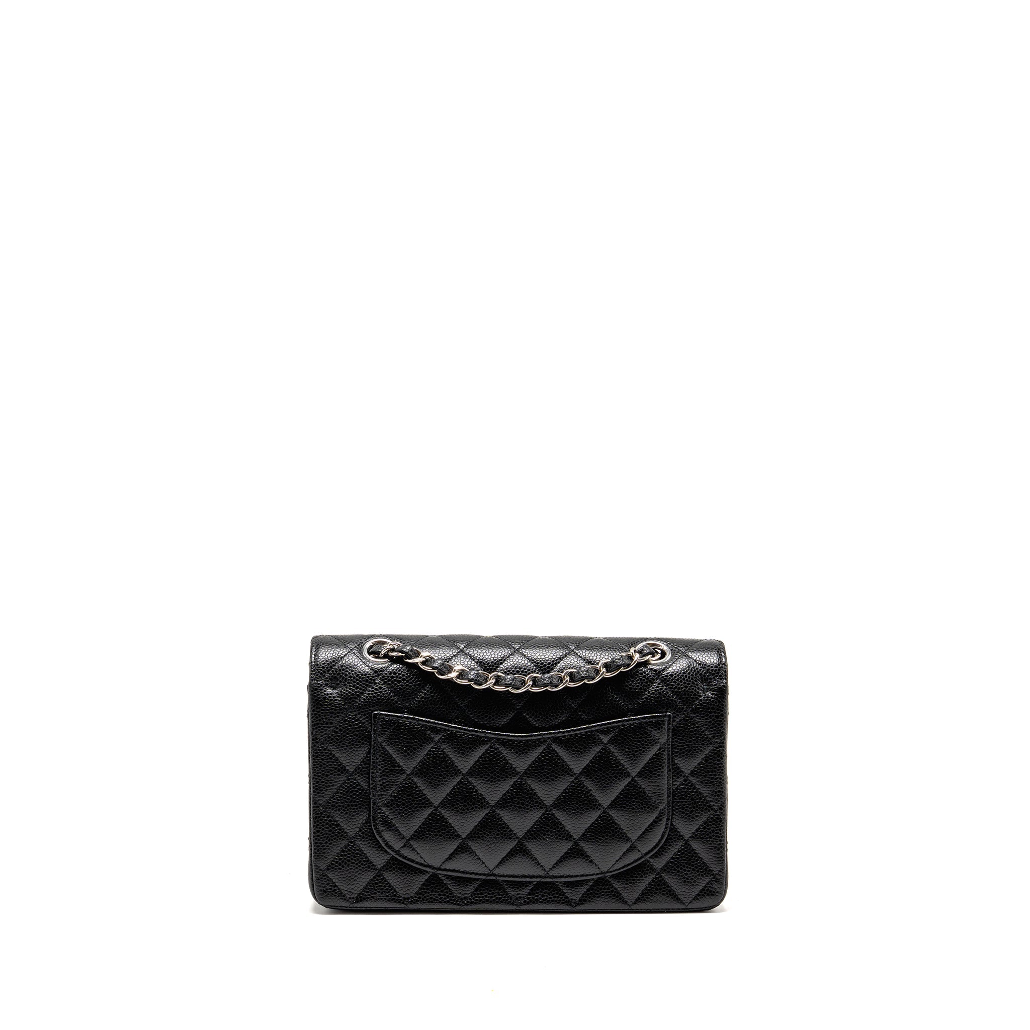 chanel-small-classic-double-flap-bag-caviar-black-shw-copy-1