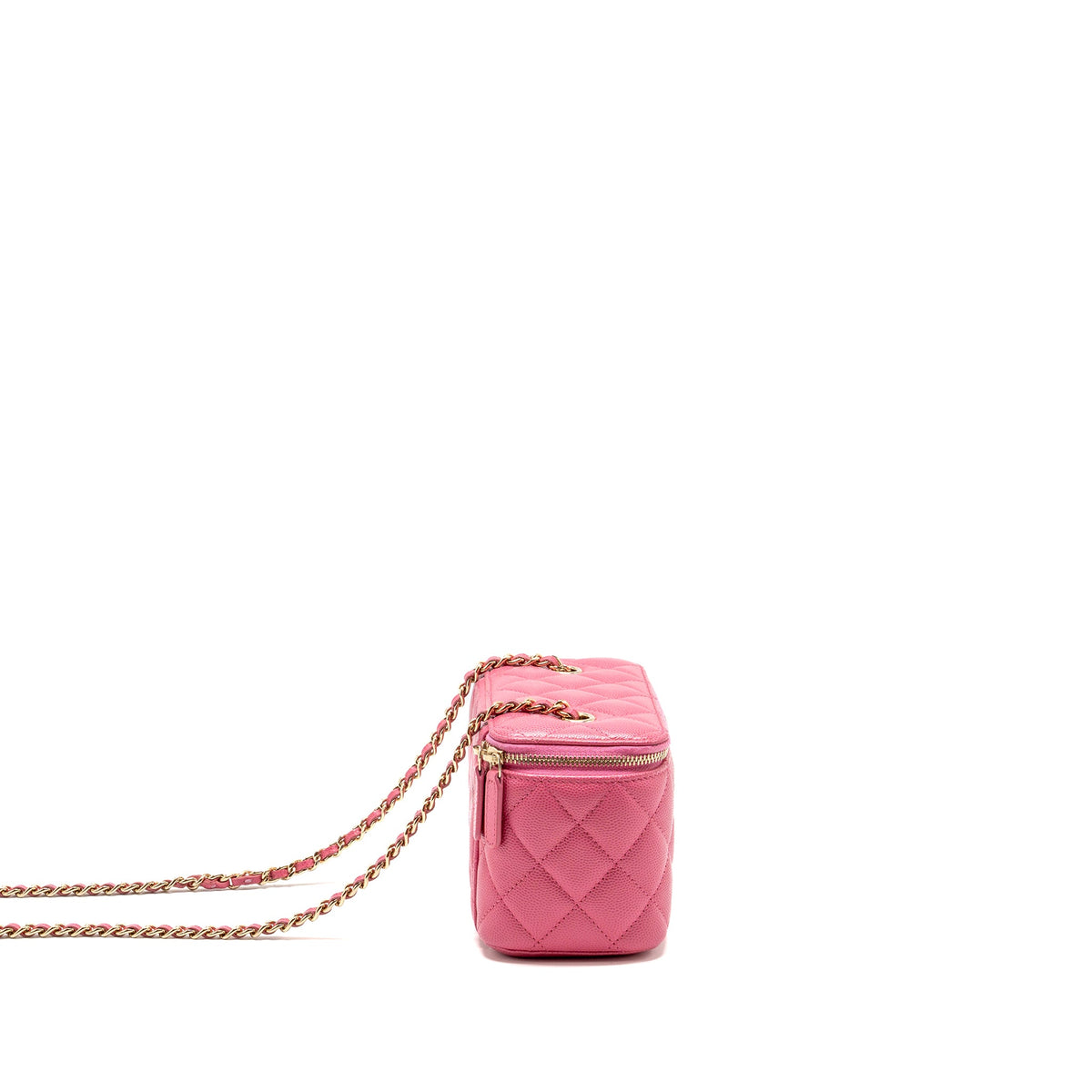 chanel-long-vanity-case-with-chain-caviar-hot-pink-lghw