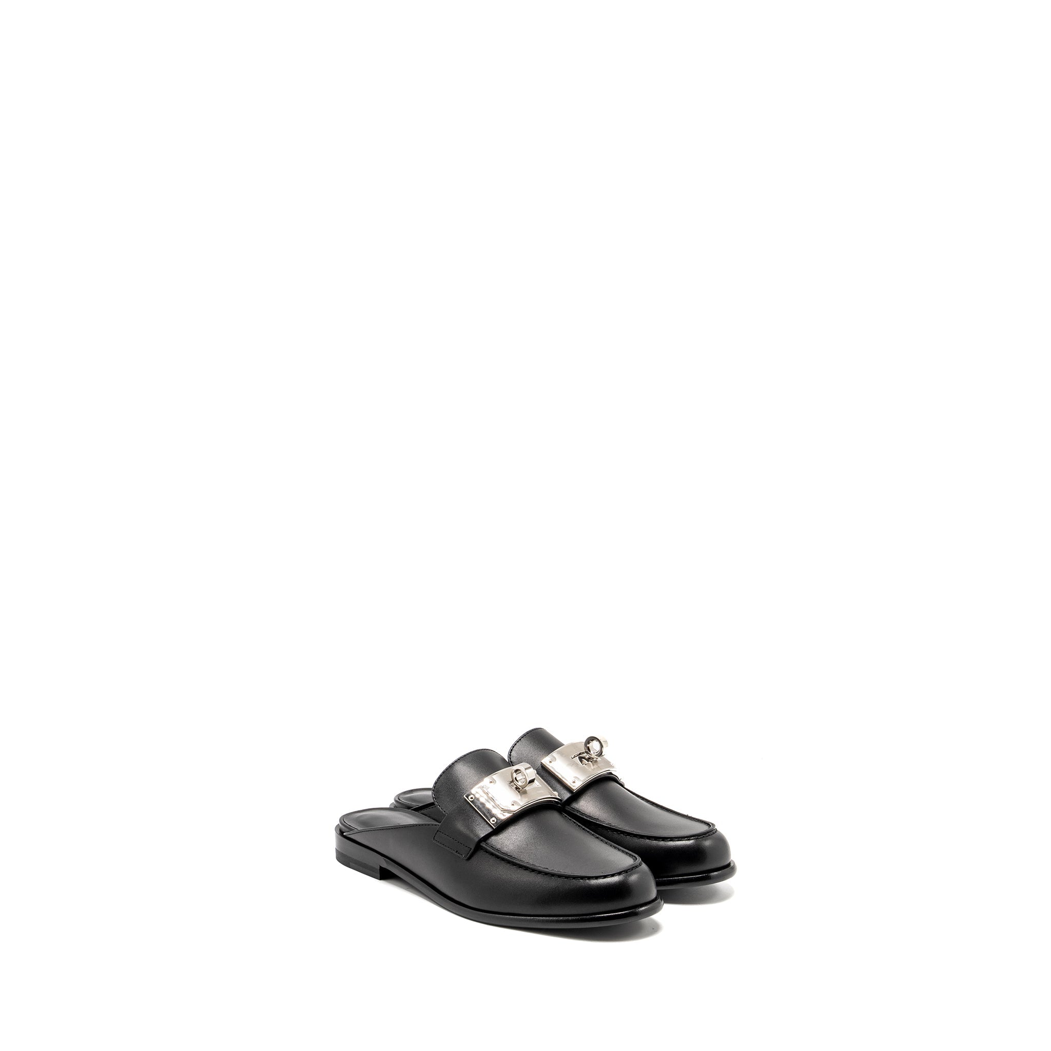 hermes-size-38-iota-mule-calfskin-black-shw