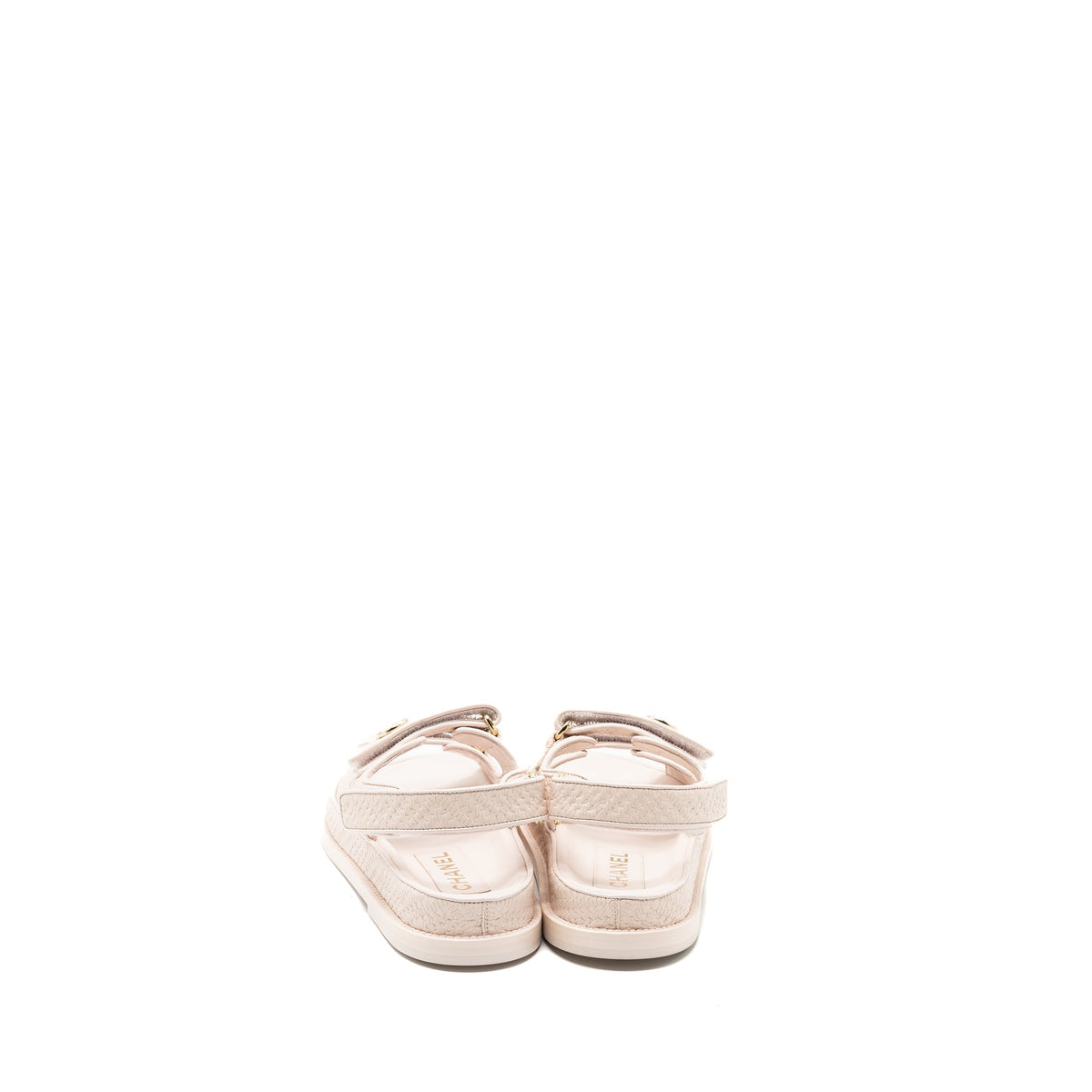 chanel-size-37-5-dad-sandals-medallion-light-pink-ghw-copy
