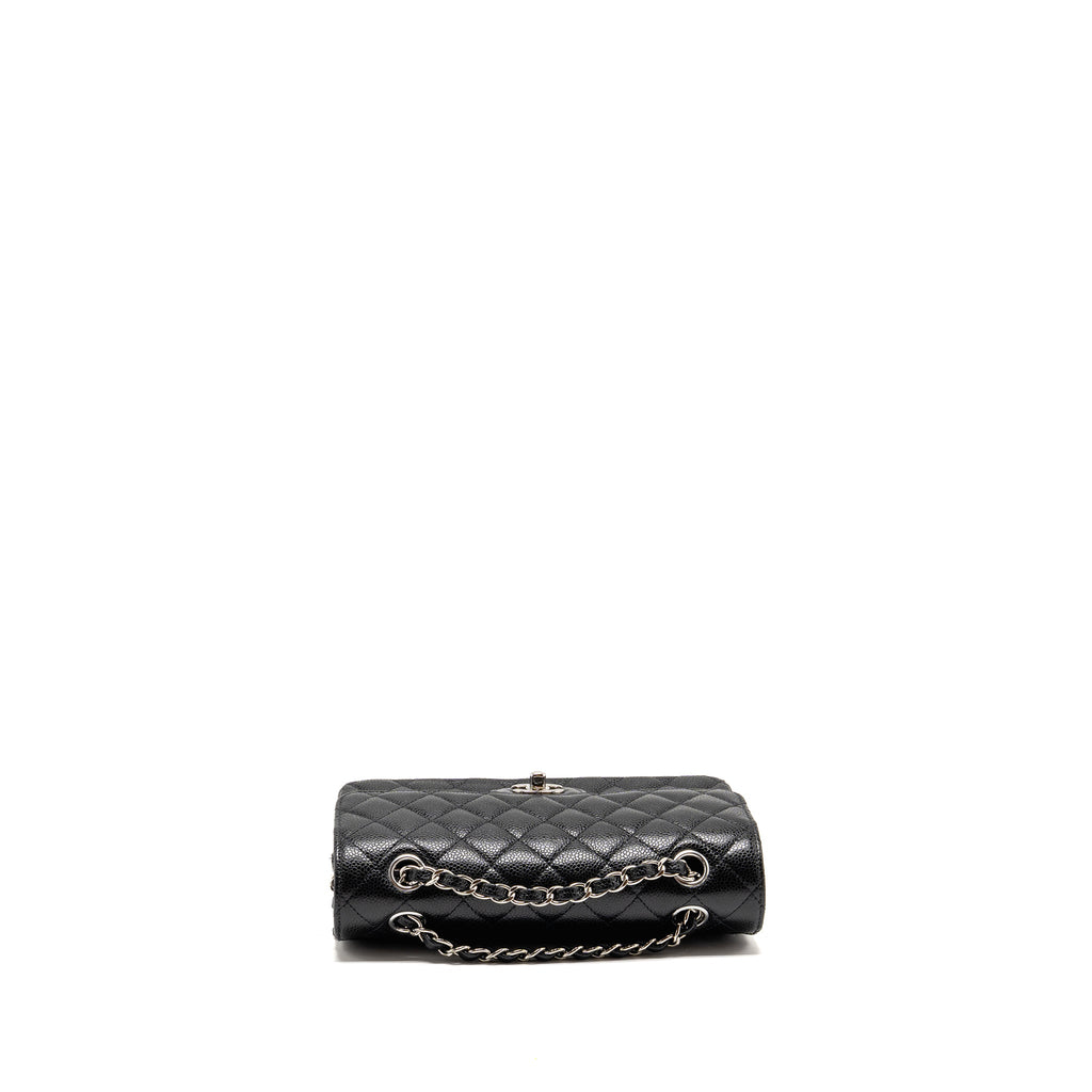 chanel-small-classic-double-flap-bag-caviar-black-shw-copy-1