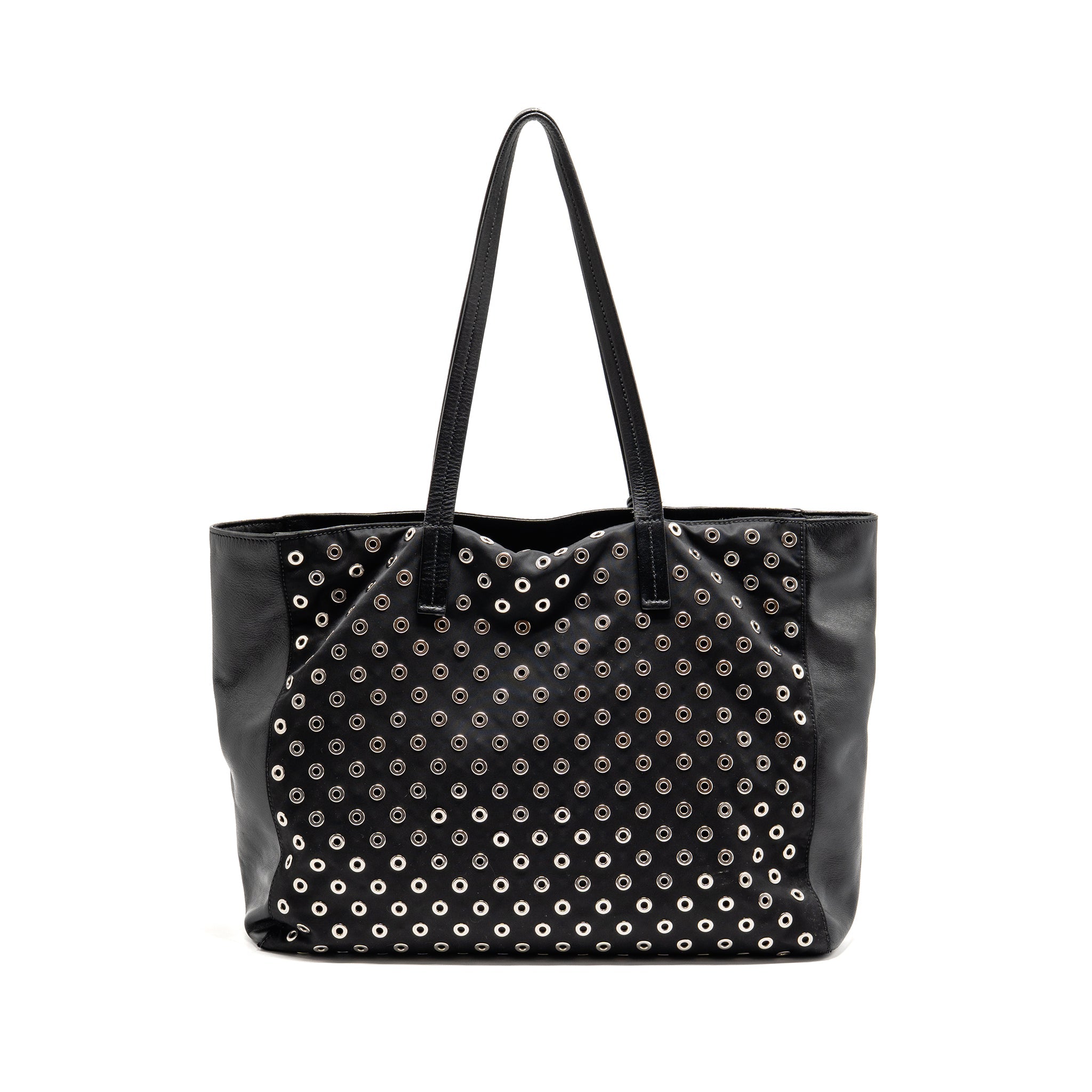 prada-shoulder-bag-lambskin-fabric-black-shw