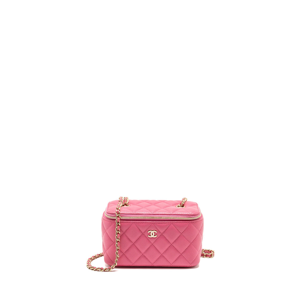 chanel-long-vanity-case-with-chain-caviar-hot-pink-lghw