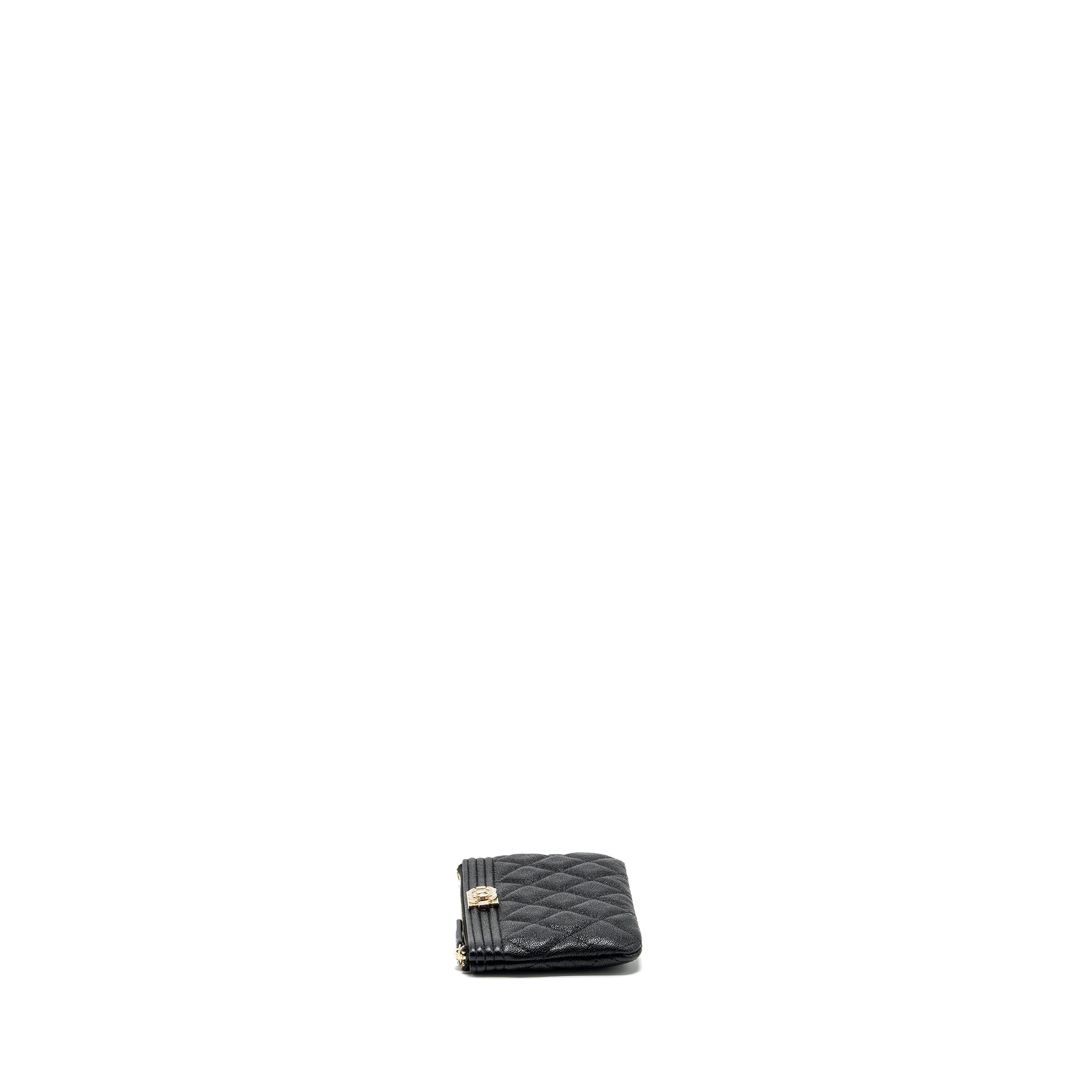 chanel-small-boy-zip-pouch-shiny-grained-calfskin-black-ghw-copy