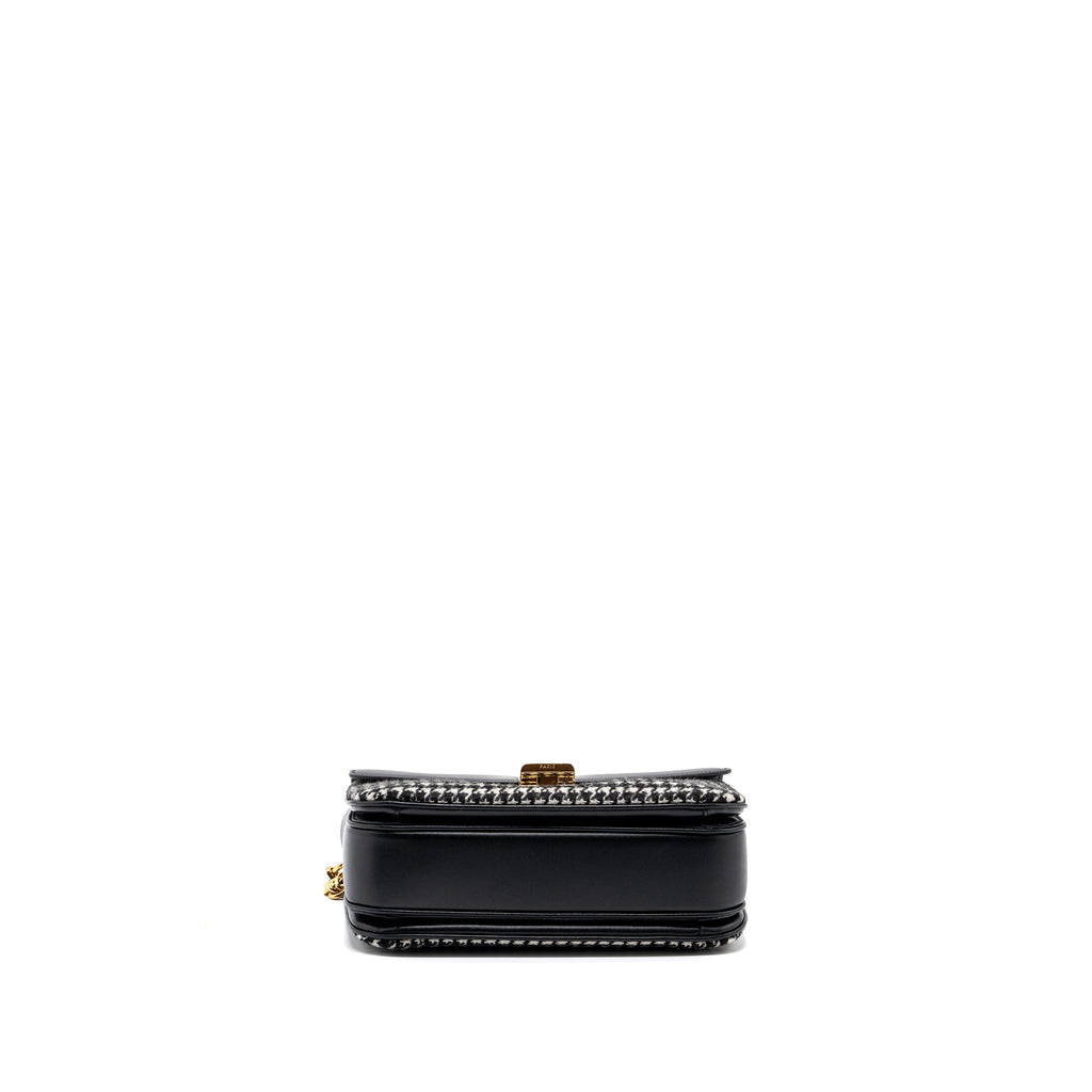 celine-medium-c-bag-tweed-leather-black-white-ghw