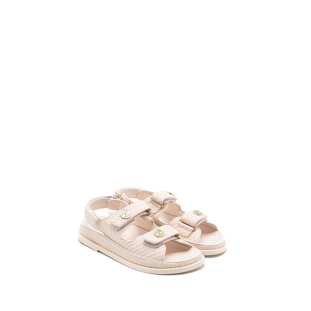 chanel-size-37-5-dad-sandals-medallion-light-pink-ghw-copy