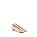 roger-vivier-size-39-5-belle-vivier-metal-buckle-pumps-patent-off-white-lghw-copy