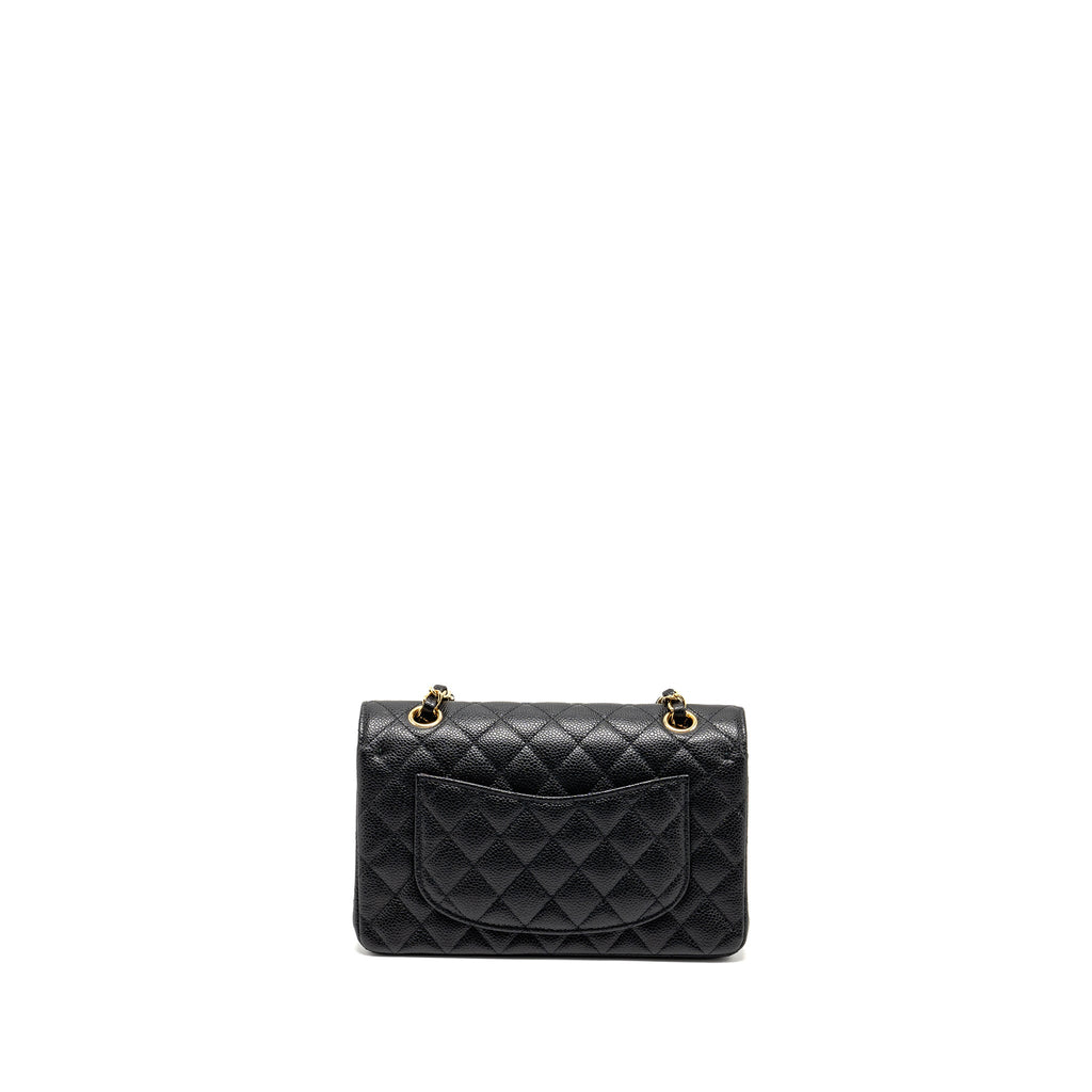 chanel-small-classic-double-flap-bag-caviar-black-ghwmicrochip-copy