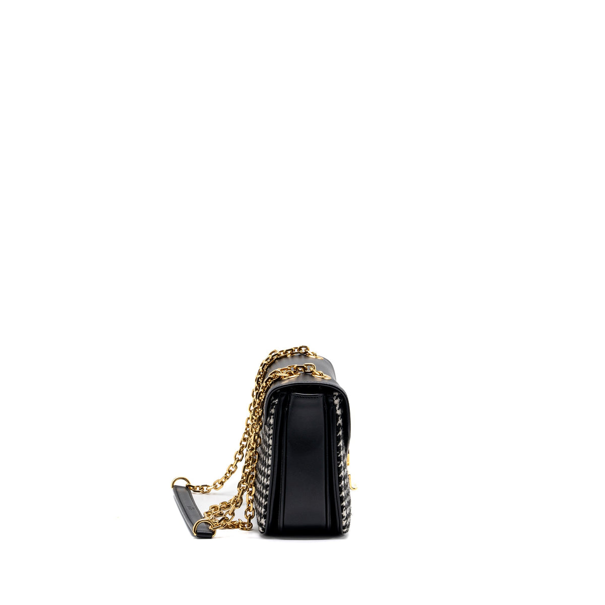 celine-medium-c-bag-tweed-leather-black-white-ghw