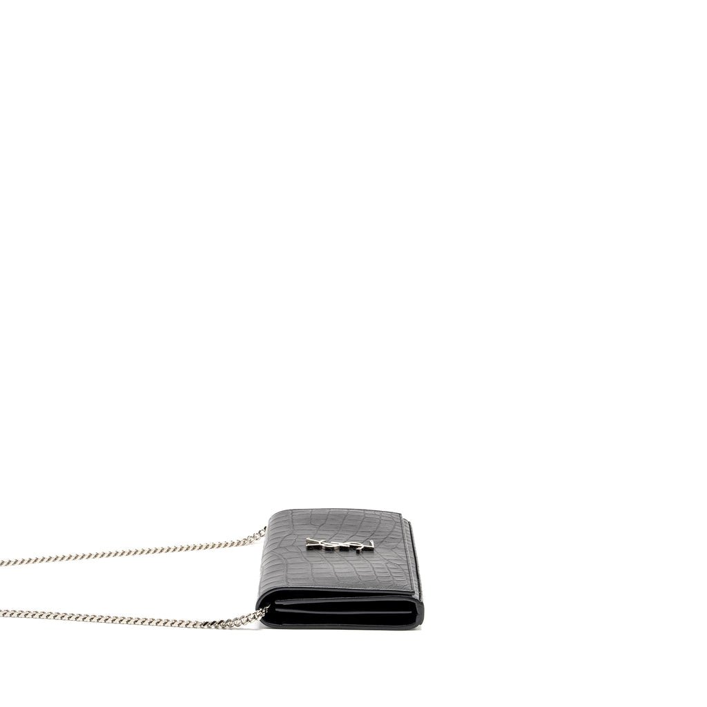 saint-laurent-ysl-classic-chain-wallet-crocodile-embossed-calfskin-black-shw