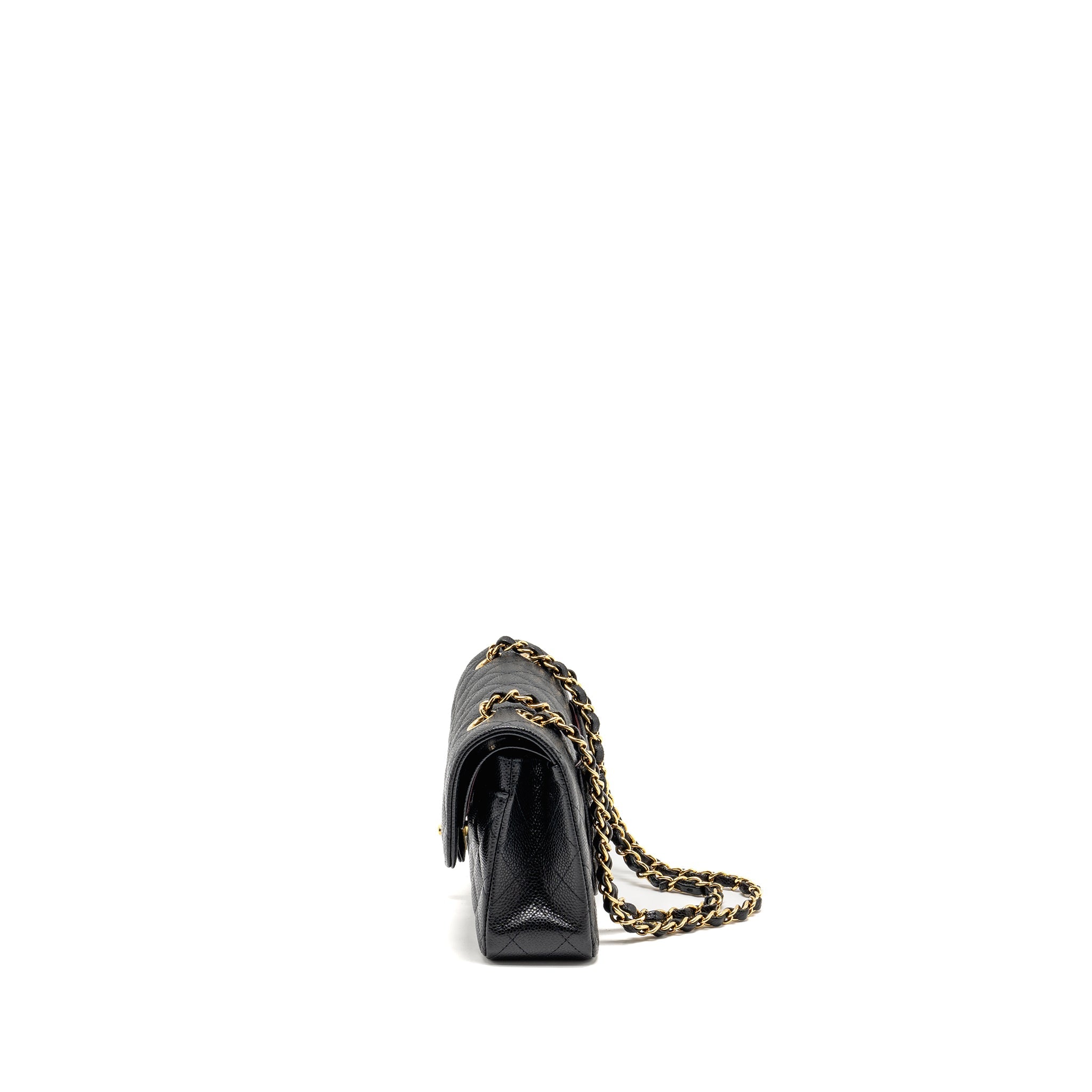 chanel-small-classic-double-flap-bag-caviar-black-ghwmicrochip-copy