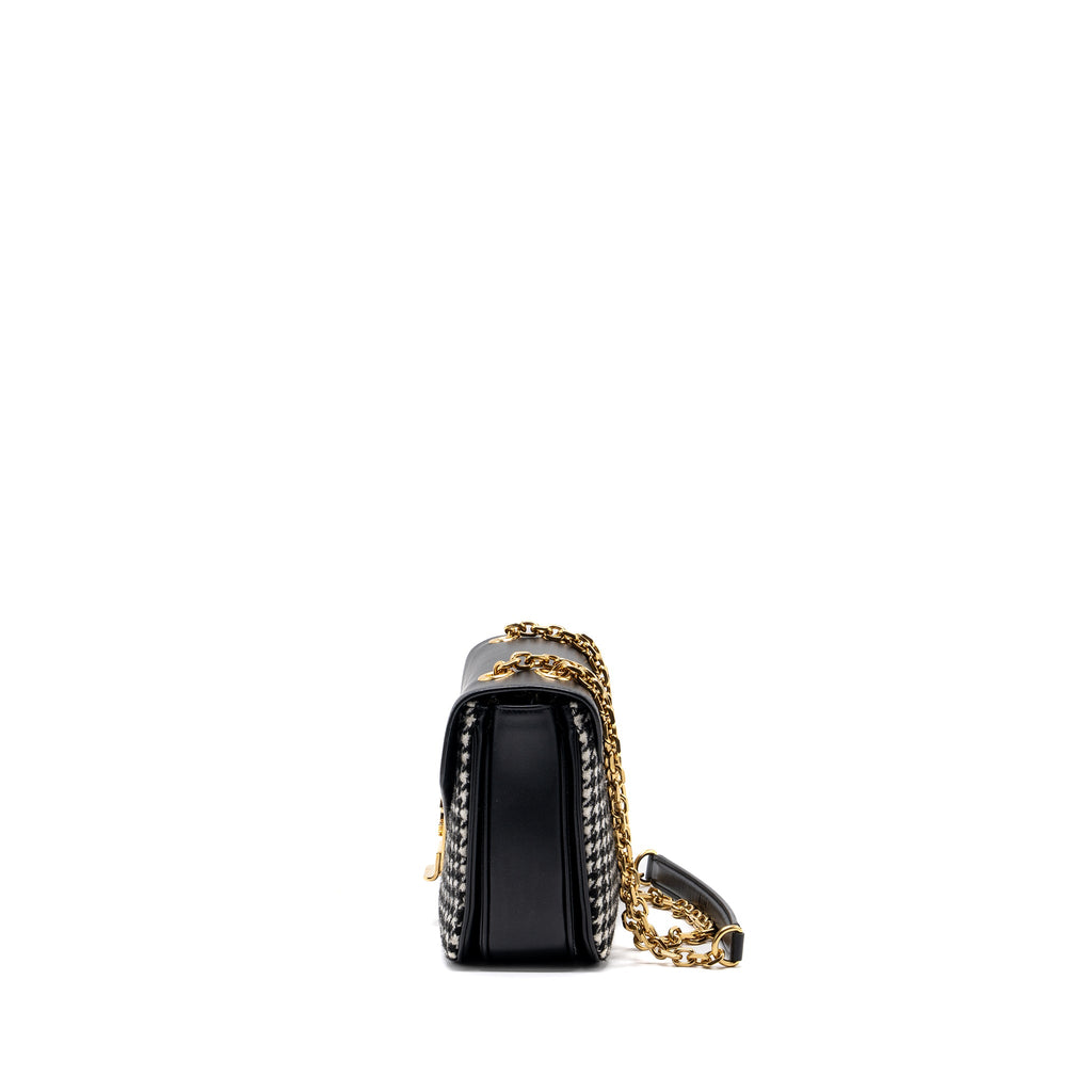 celine-medium-c-bag-tweed-leather-black-white-ghw