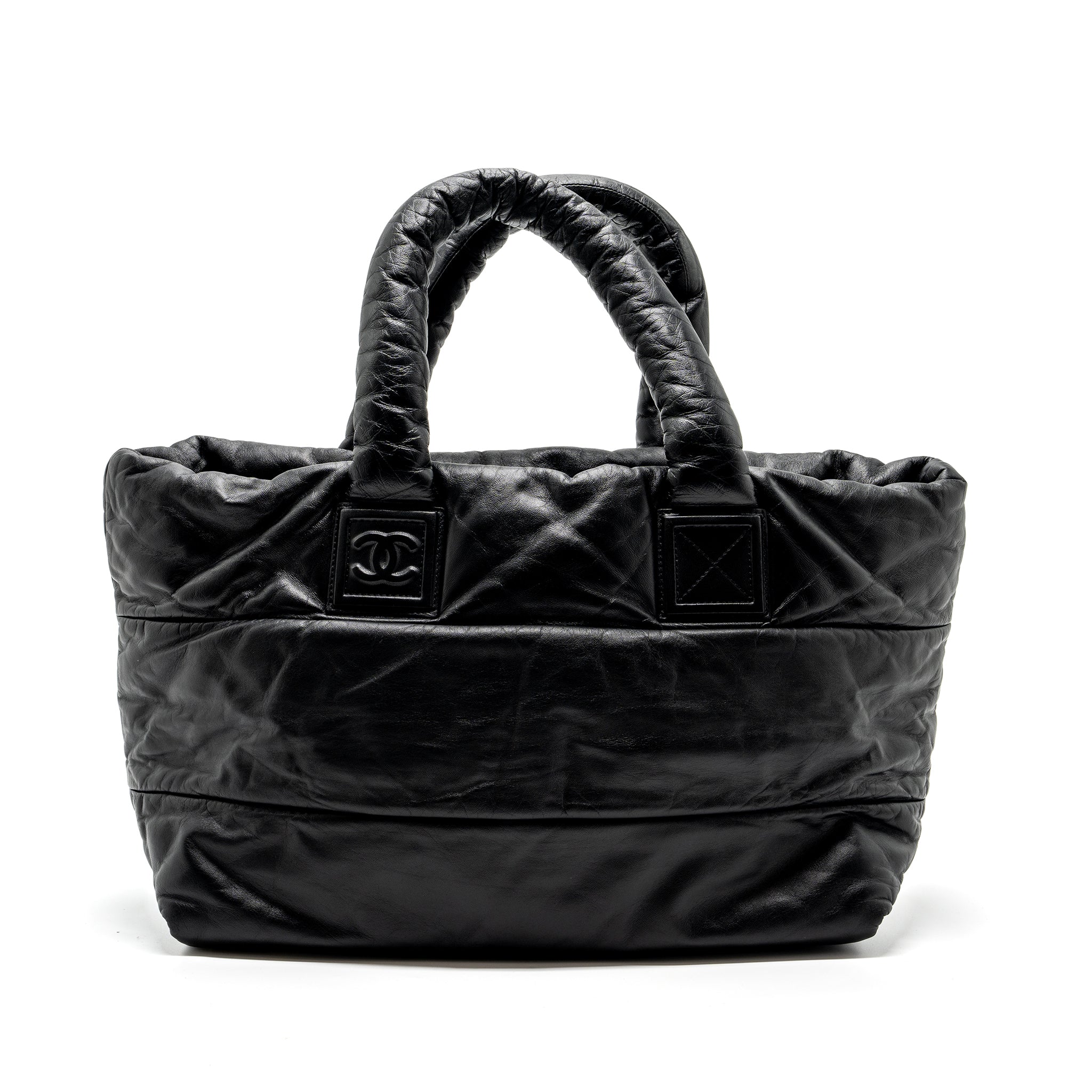 chanel-puffy-down-down-tote-bag-calfskin-black