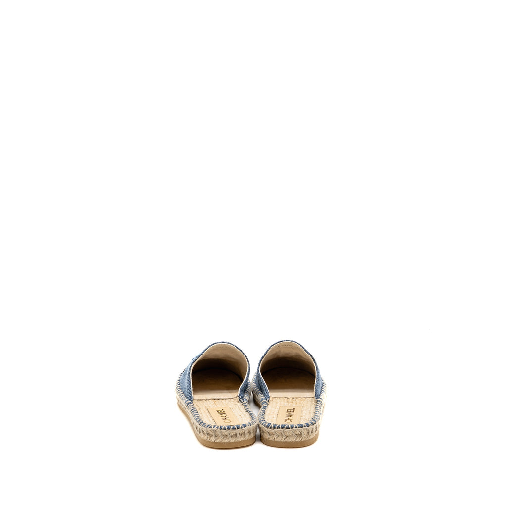 chanel-size-37-espadrilles-sandals-denim-blue