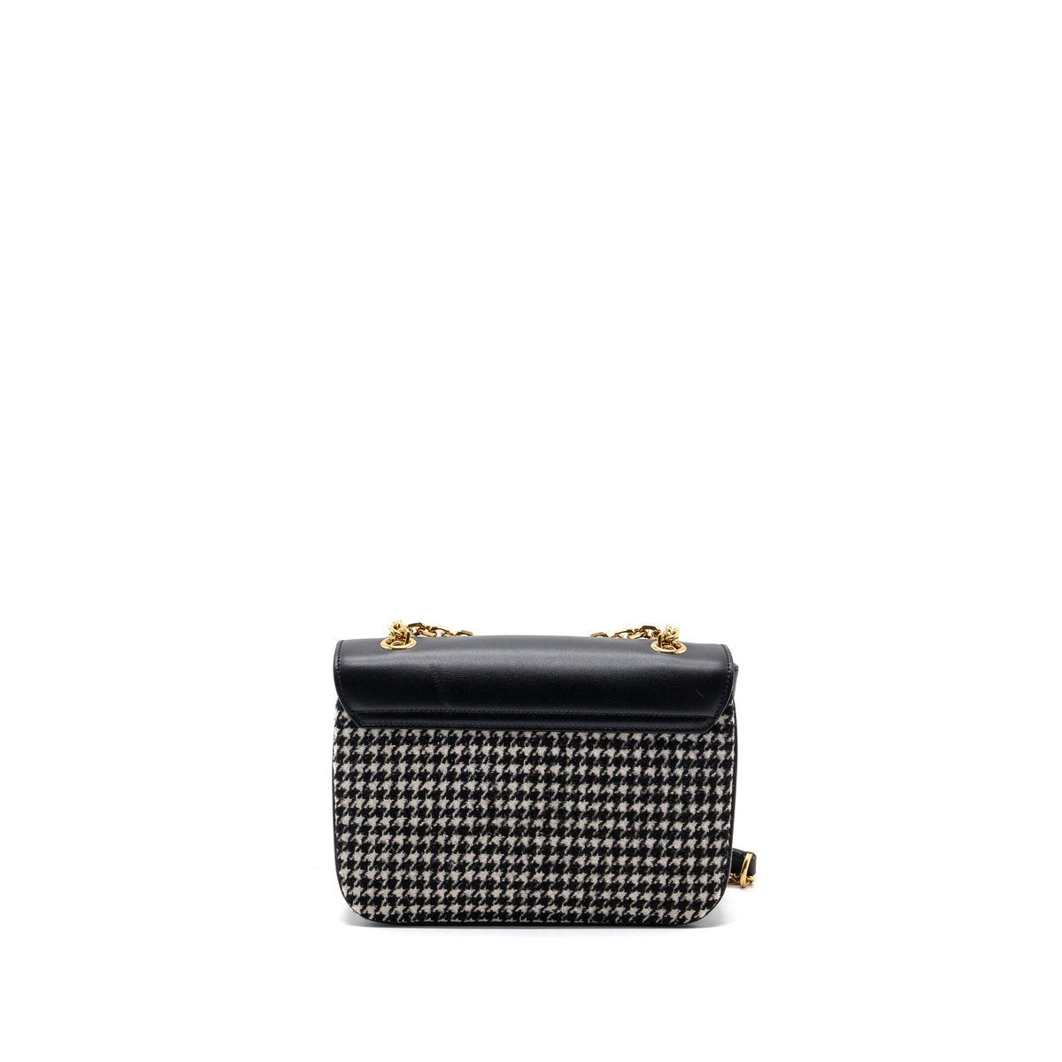 celine-medium-c-bag-tweed-leather-black-white-ghw