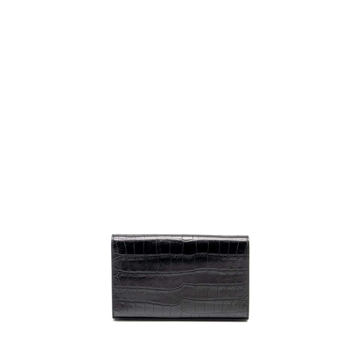 saint-laurent-ysl-classic-chain-wallet-crocodile-embossed-calfskin-black-shw