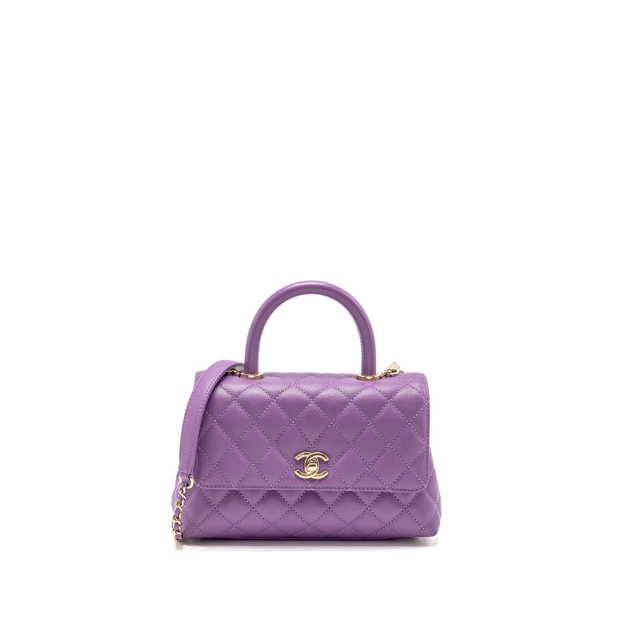 chanel-small-coco-handle-caviar-purple-lghw-microchip