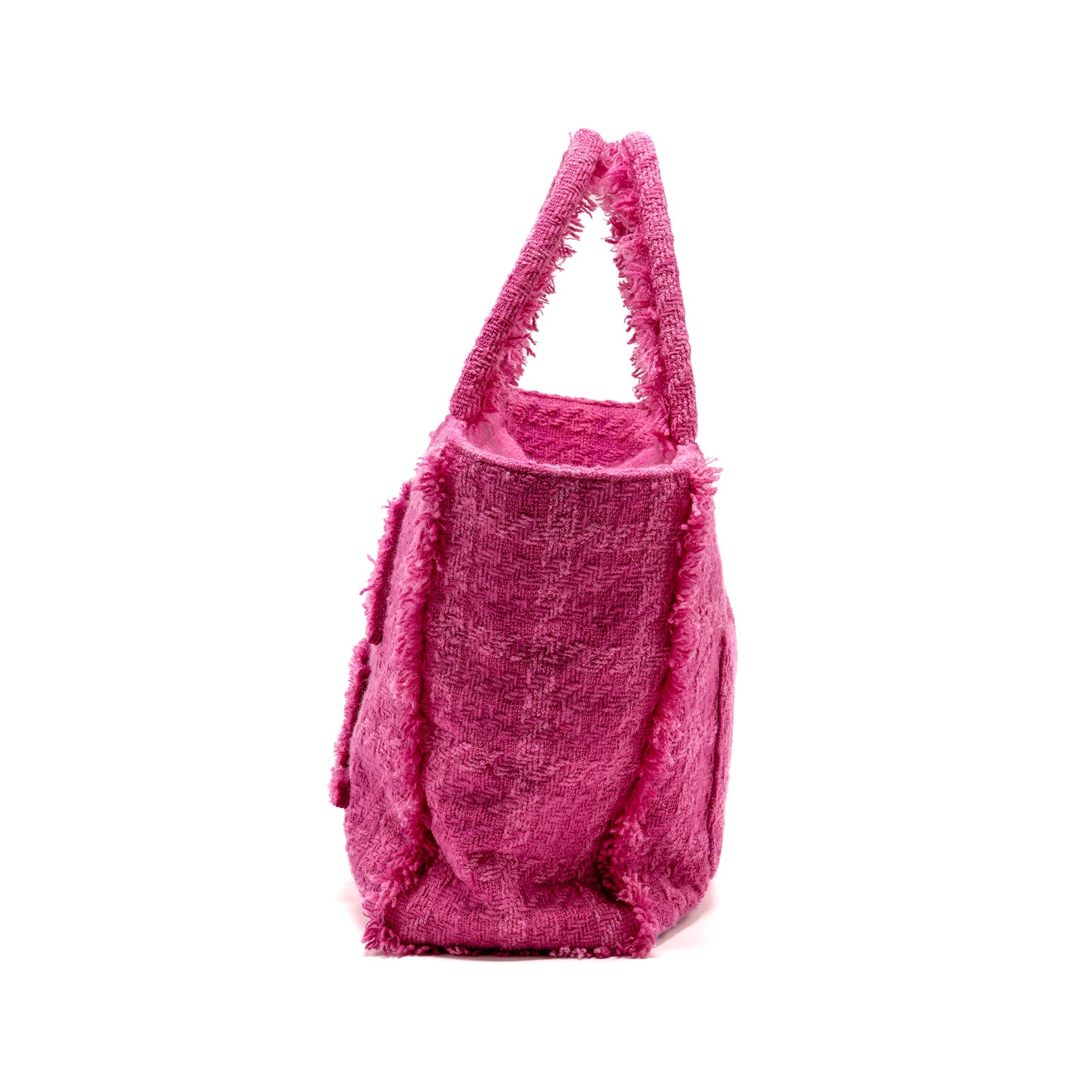 chanel-letter-logo-zipped-shopping-bag-tweed-pink-ghw
