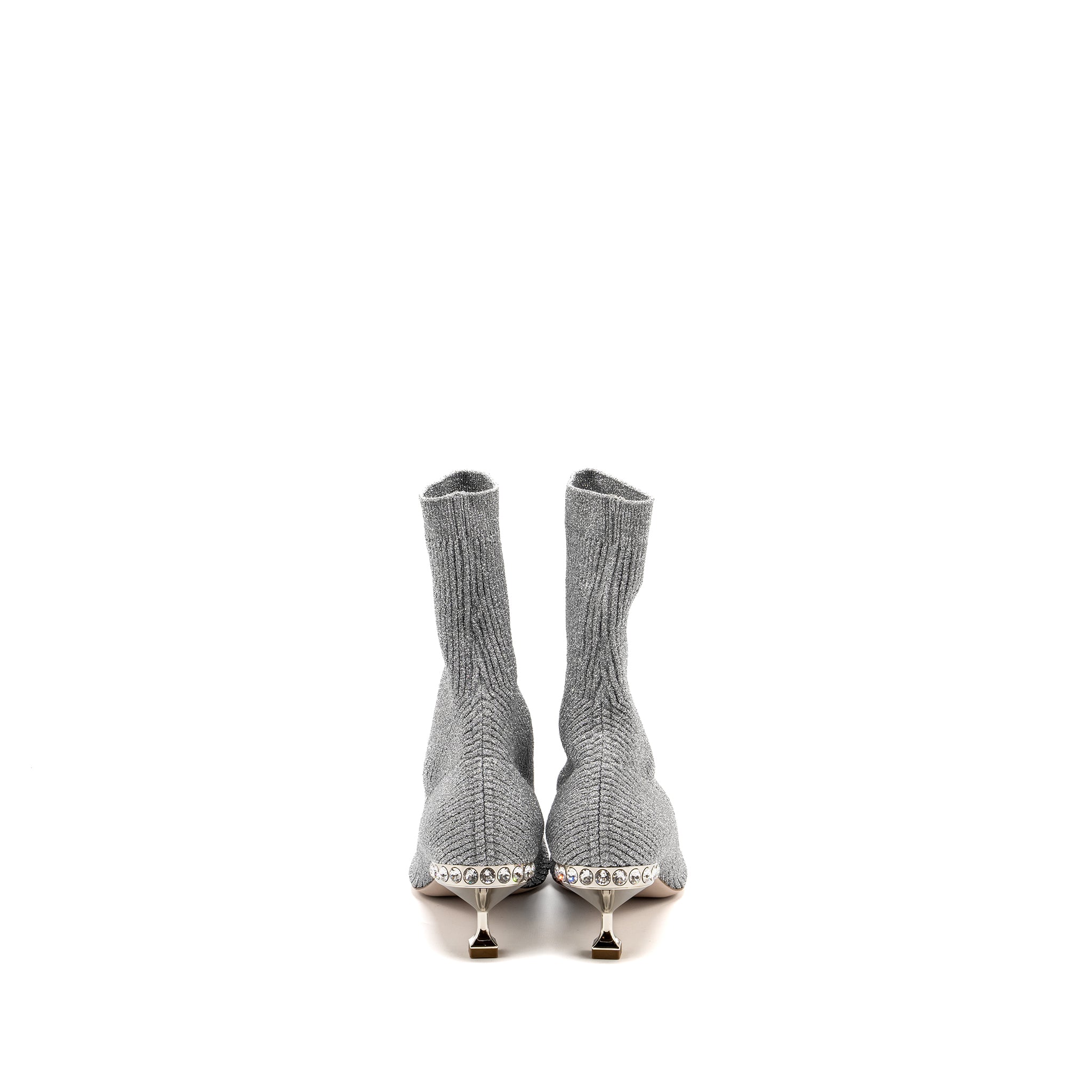 miu-miu-size-38-5-glitter-sock-boots-silver