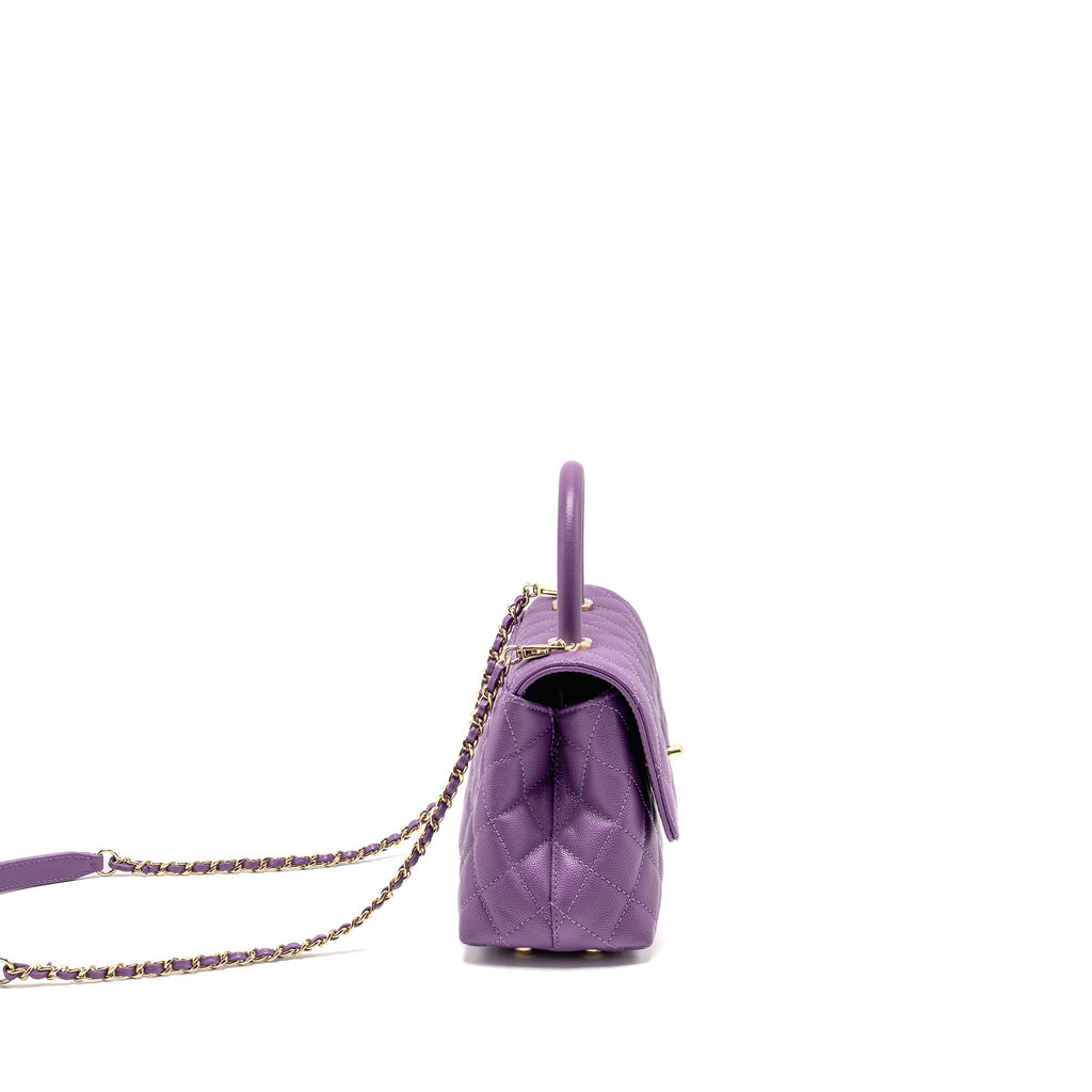 chanel-small-coco-handle-caviar-purple-lghw-microchip