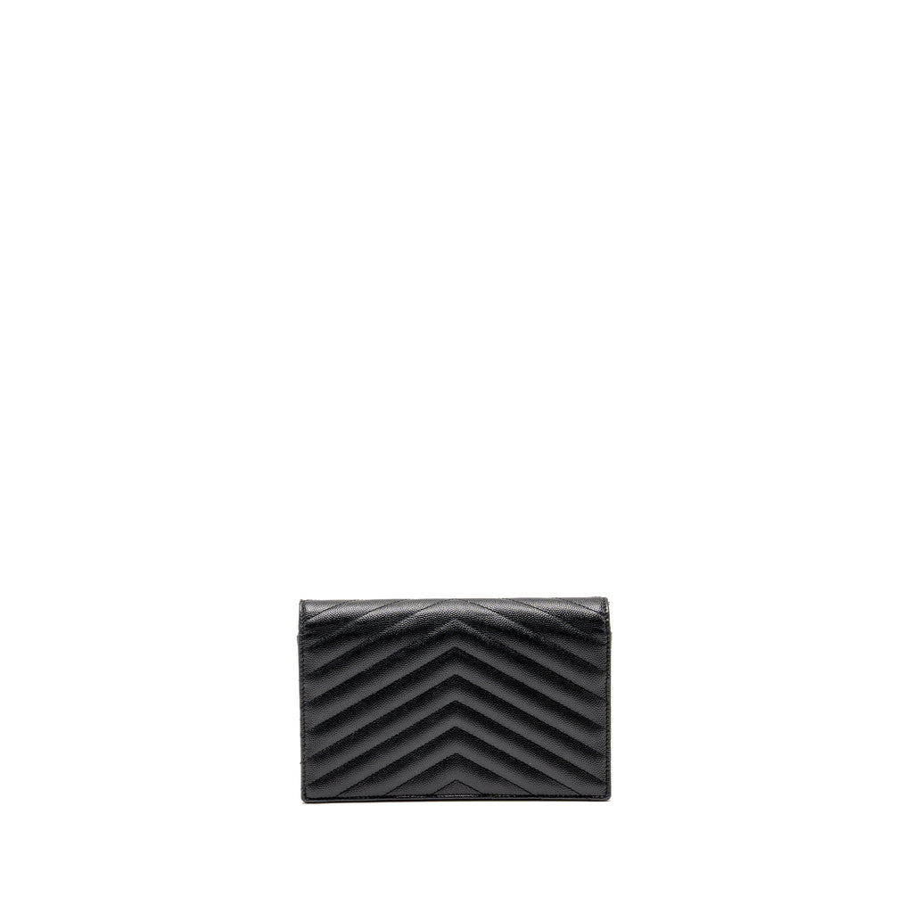 saint-laurent-ysl-envelope-chain-wallet-grained-calfskin-black-ghw