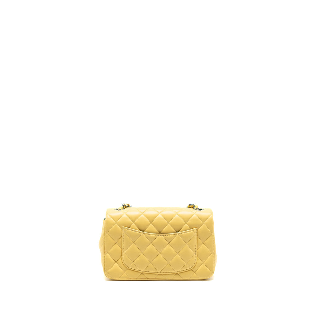chanel-mini-rectangular-flap-bag-lambskin-yelllow-blue-with-iridescent-blue-hardware-copy-1