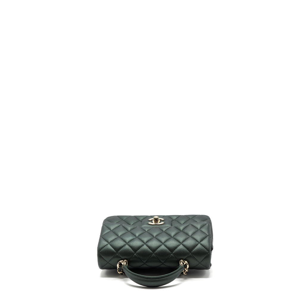 chanel-top-handle-mini-rectangular-flap-bag-lambskin-dark-green-lghw-microchip