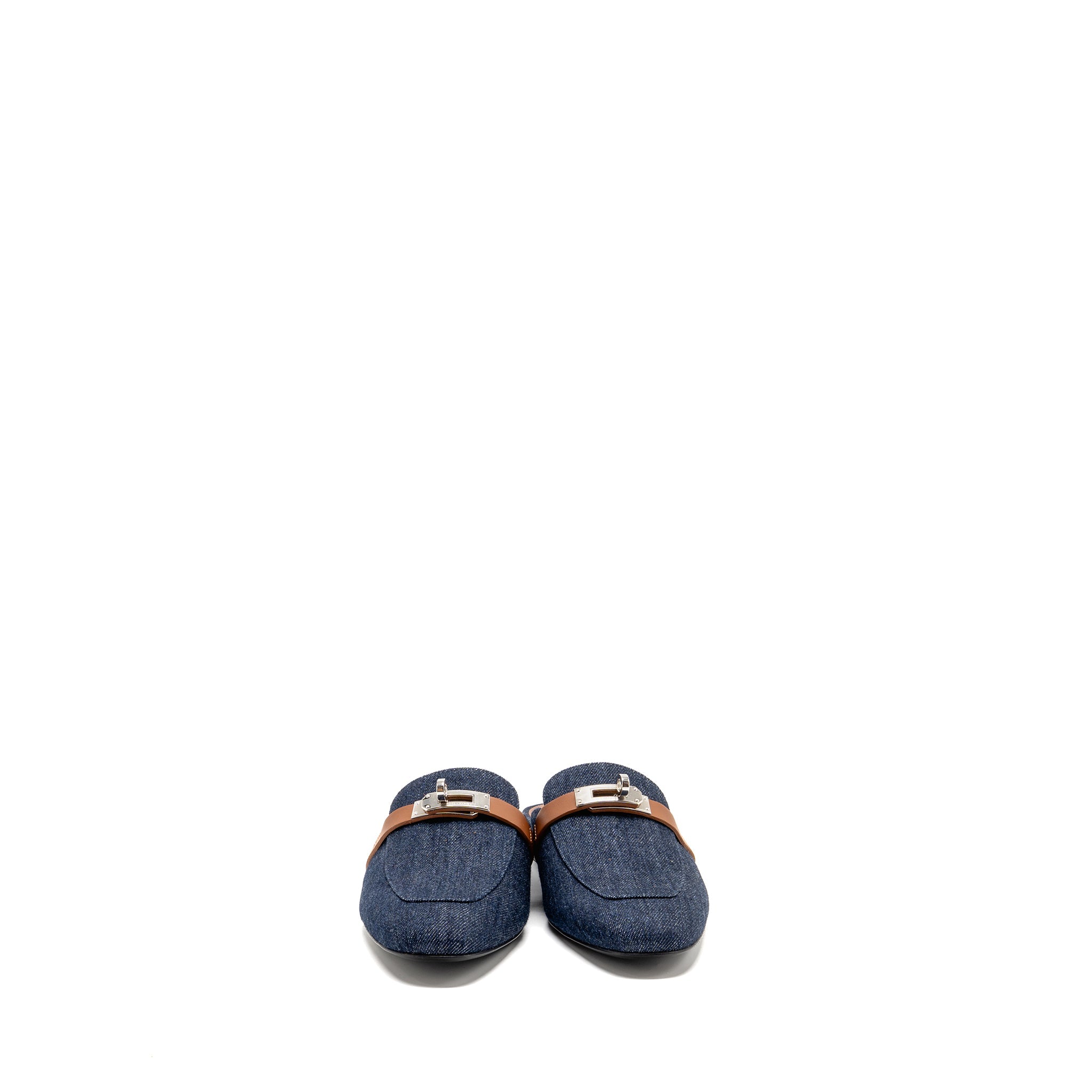 hermes-size-38-oz-mule-calfskin-denim-canvas-bleu-brut-gold-shw