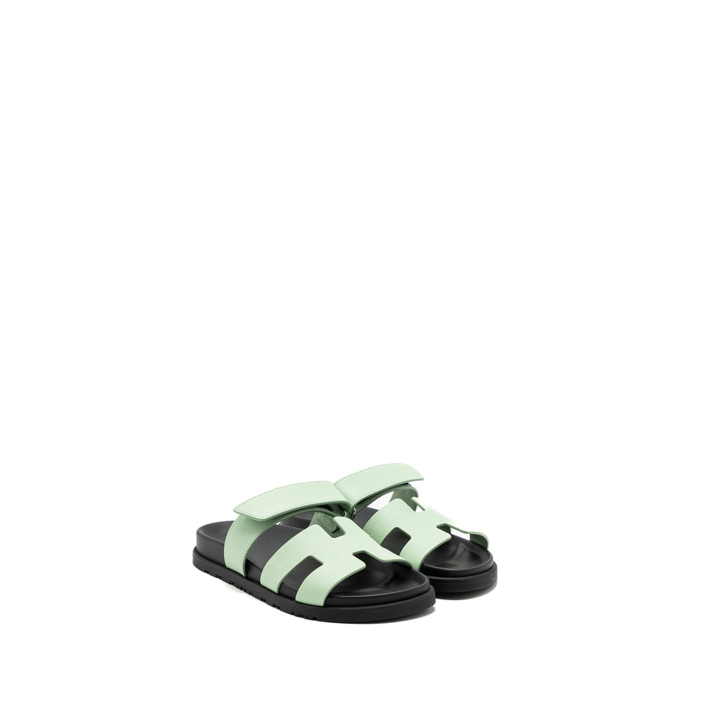 hermes-size-37-5-chypre-sandals-epsom-vert-jade