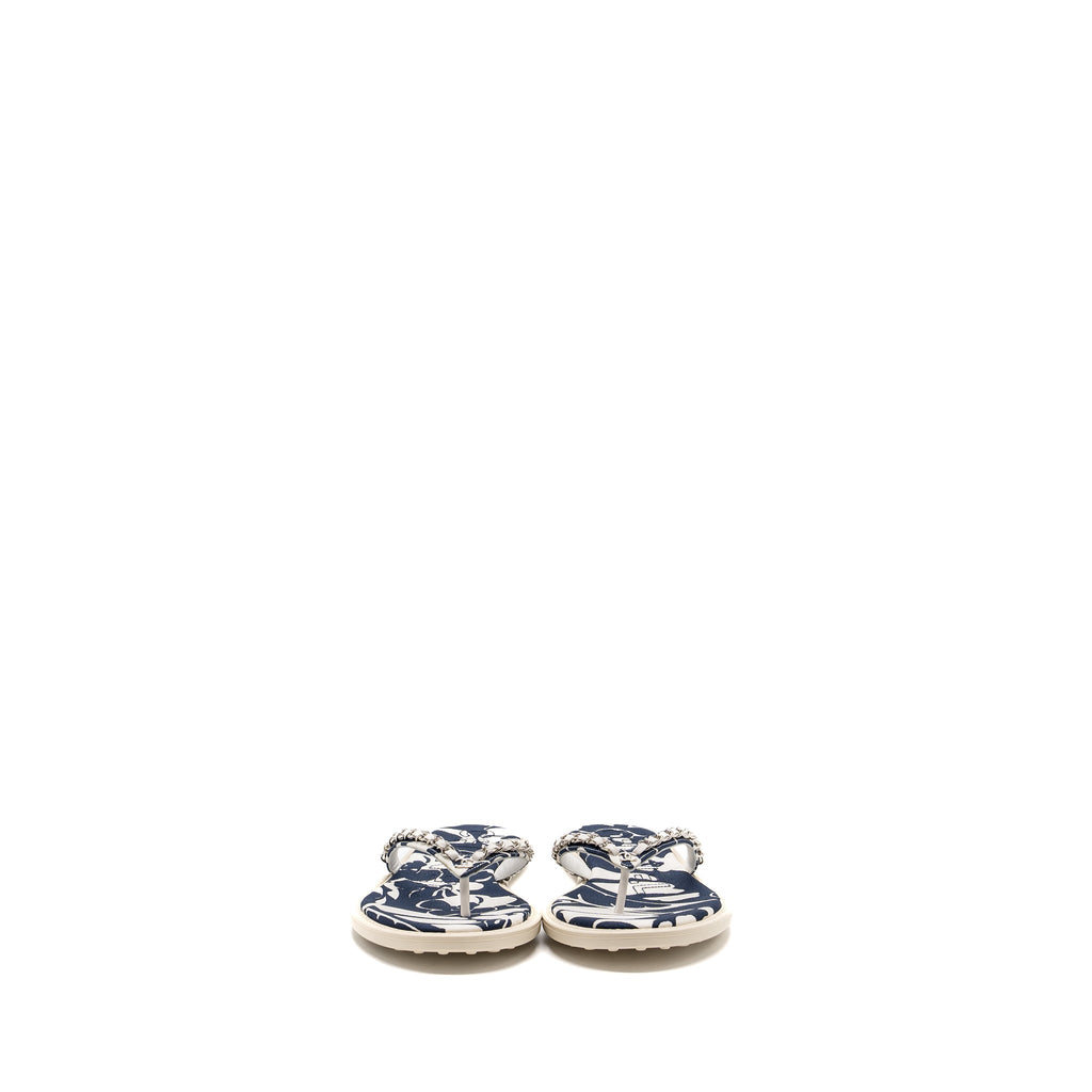 chanel-size-40-mules-cotton-lambskin-navy-blue-ecru-shw