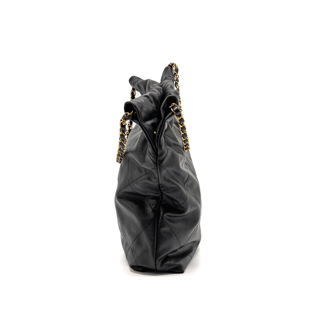 chanel-medium-22-bag-caviar-black-ghw-microchip
